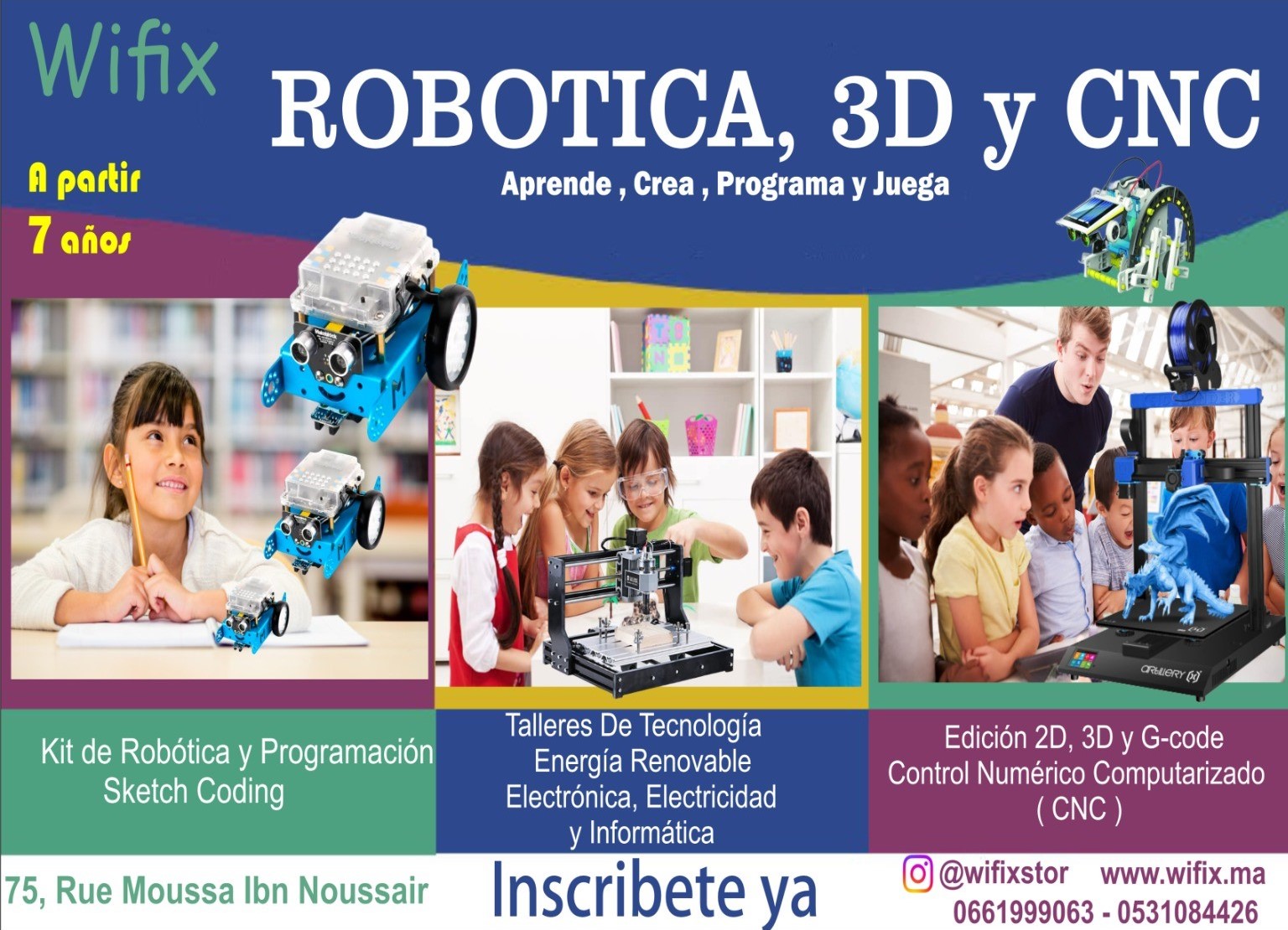 Taller wifix Robotica